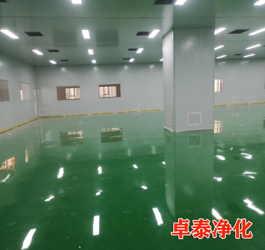 河北食品潔凈室無(wú)菌車間照明安裝規(guī)定，保定無(wú)塵室凈化車間找卓泰凈化