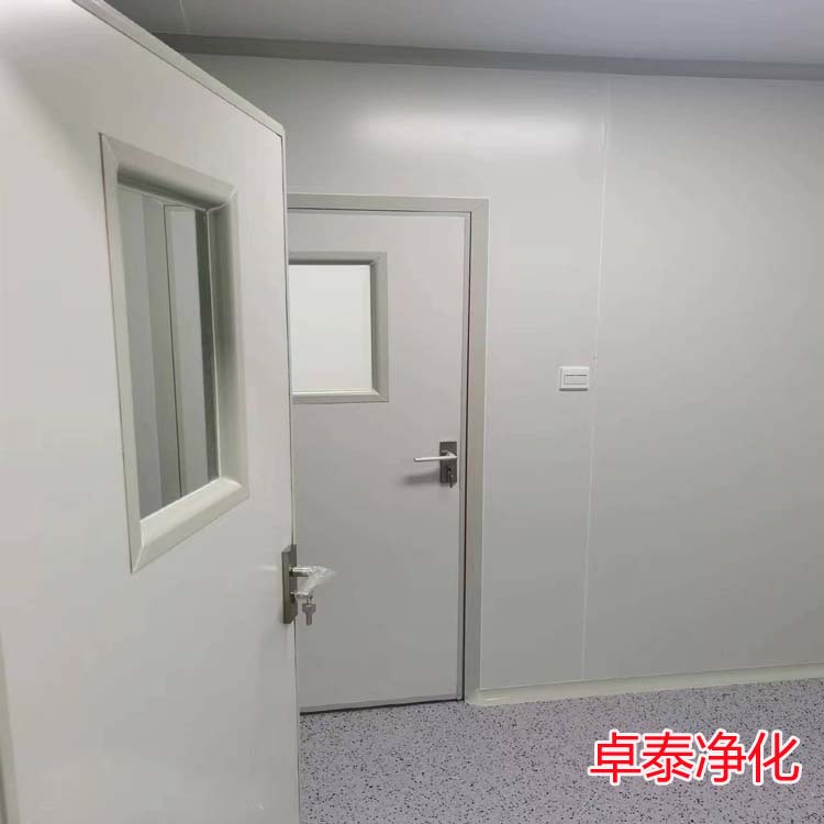 在凈化車間、潔凈室中氣閘室的作用，河北凈化車間裝修廠家找卓泰凈化