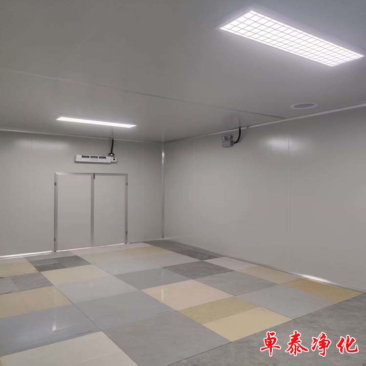 石家莊防爆潔凈間施工裝修完成，石家莊凈化車(chē)間裝修廠家